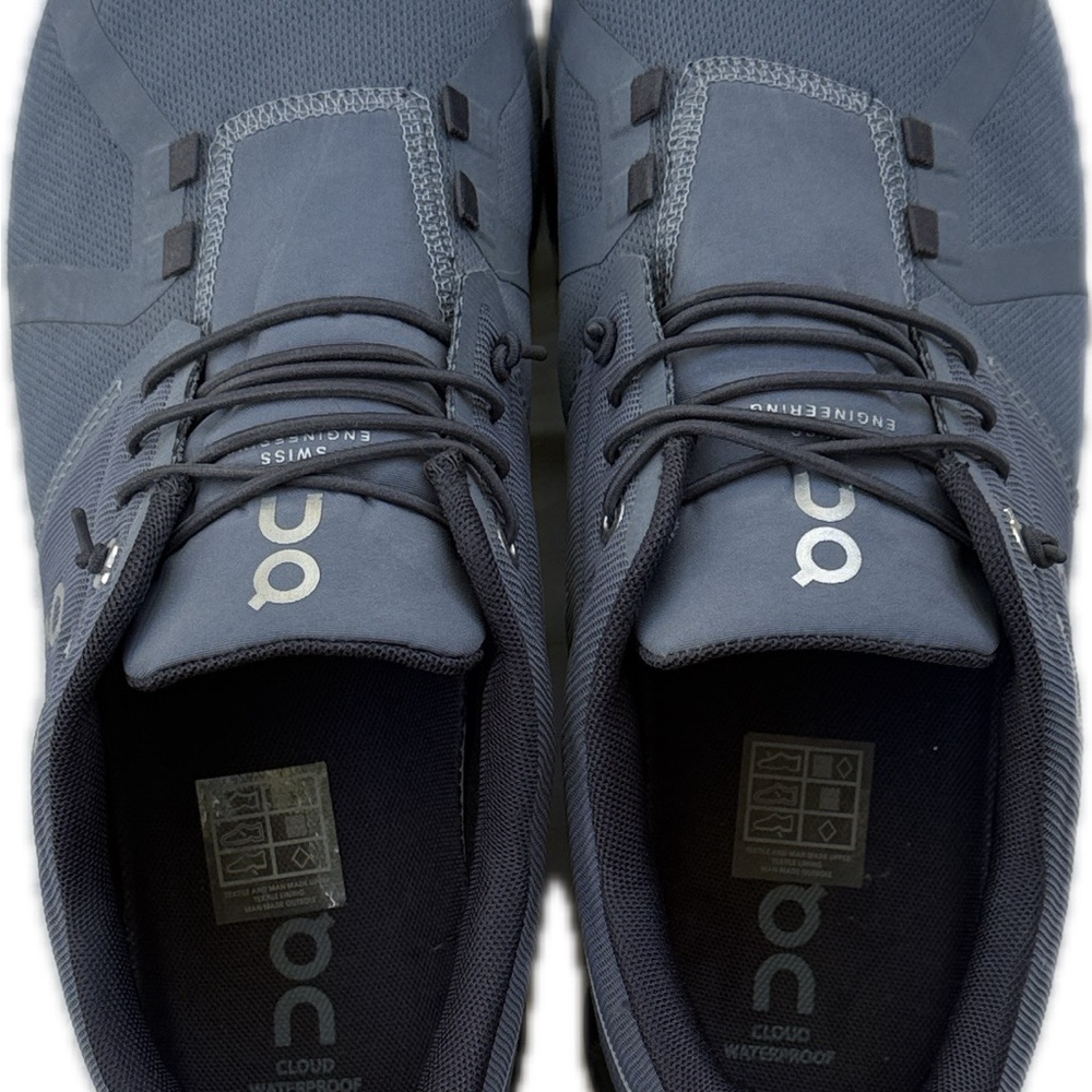 On Cloud Men's Blu Gray Every Day Comfort Sneakers